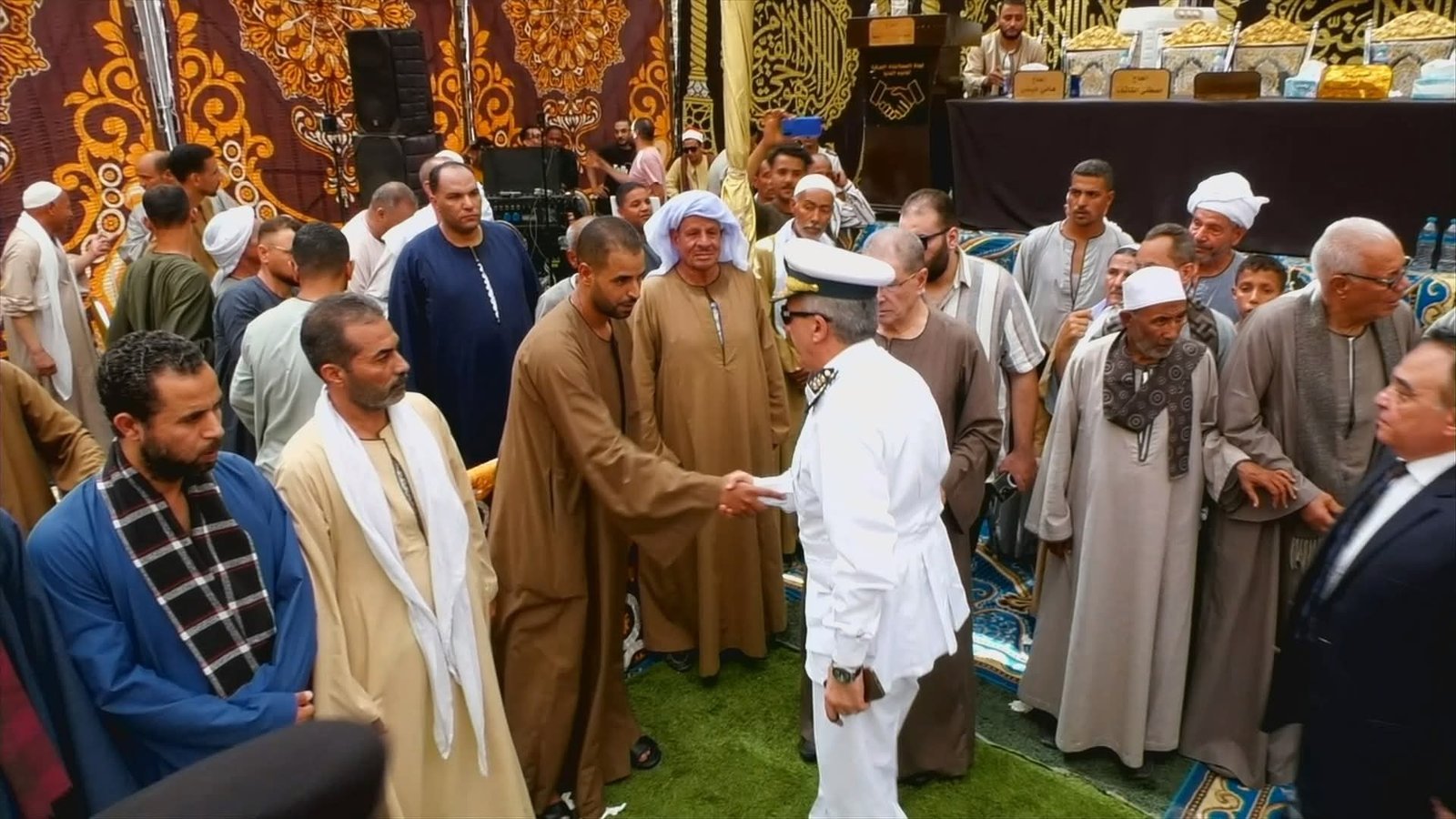 الأمن ينجح في إنهاء خصومة ثأرية بقرية سنجرج جنوب المنيا